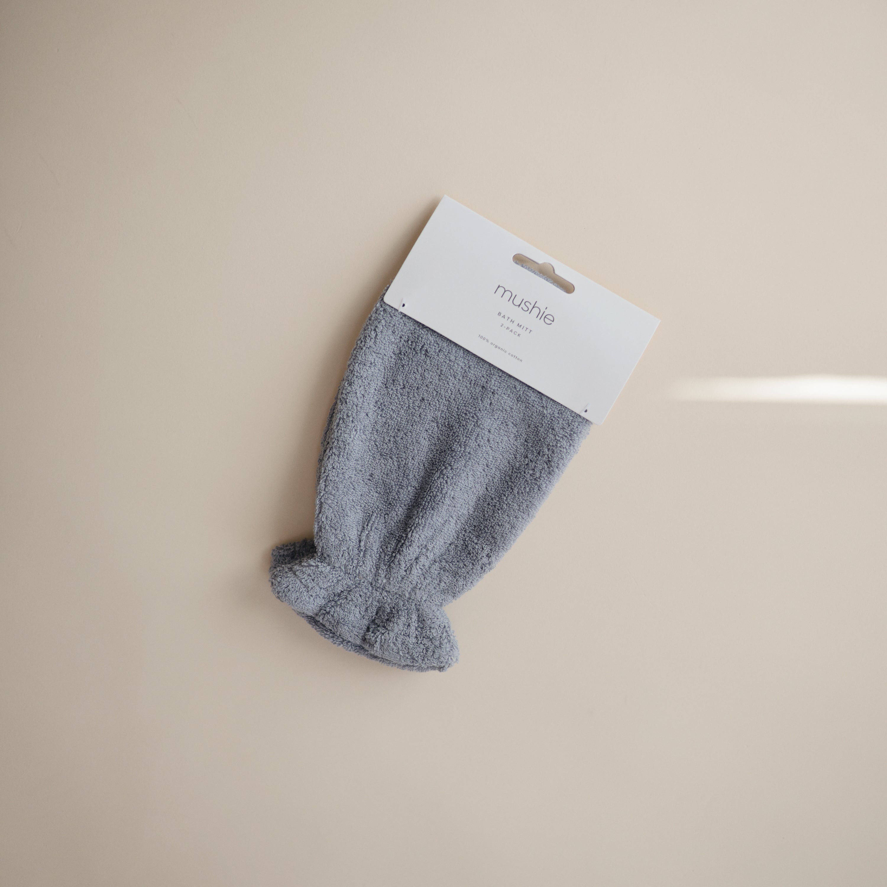 Image of Organic Cotton Bath Mitt 2-Pack