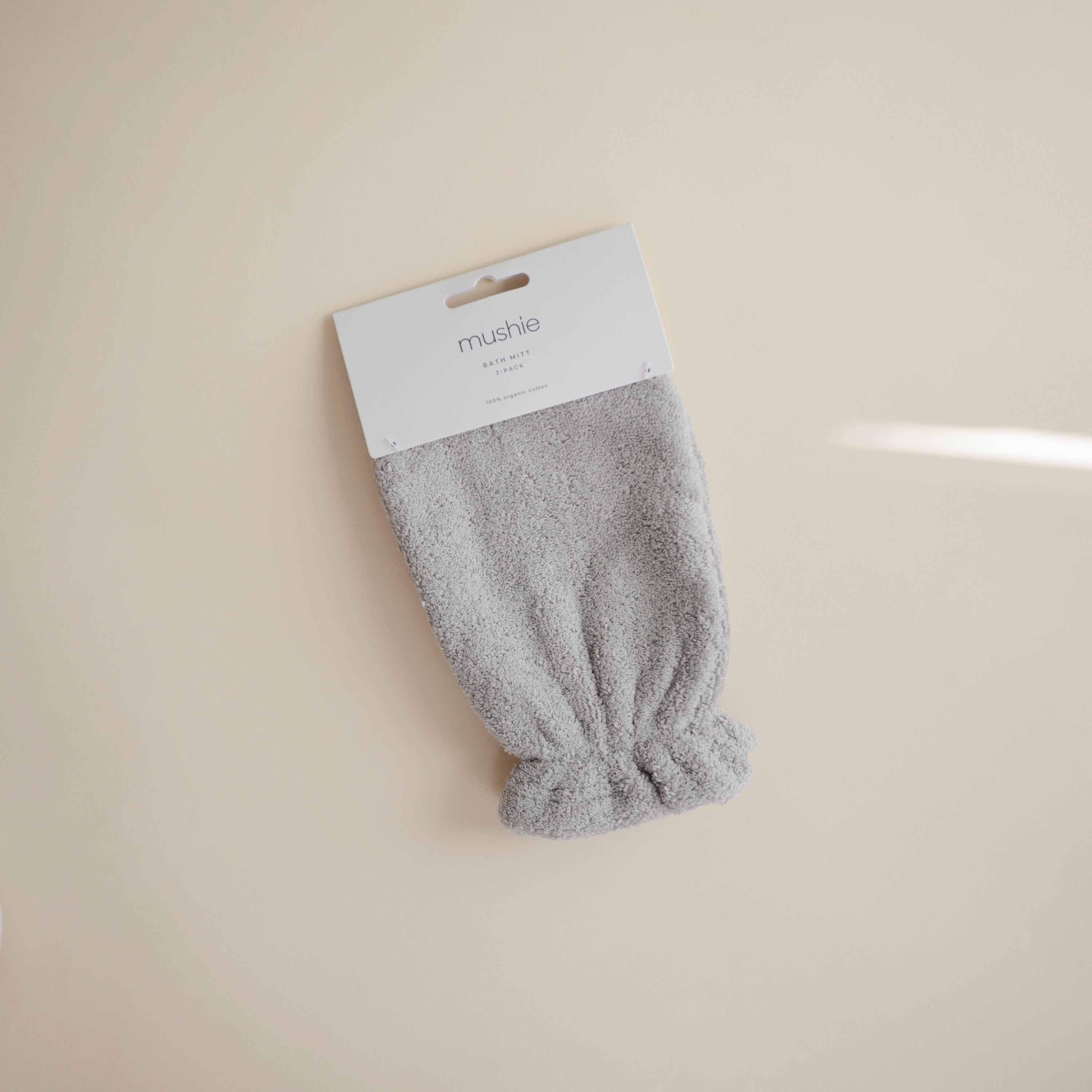 Image of Organic Cotton Bath Mitt 2-Pack