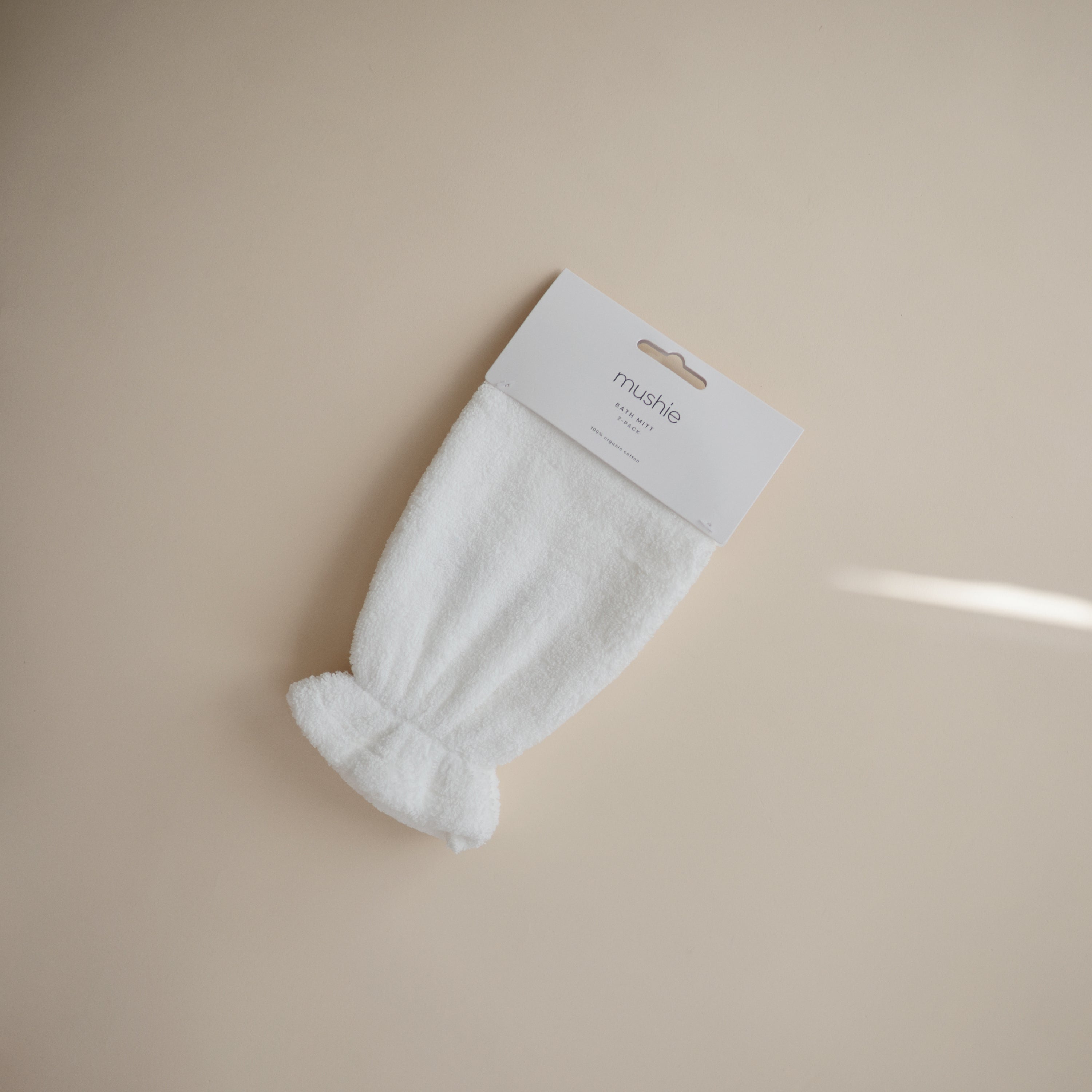 Image of Organic Cotton Bath Mitt 2-Pack