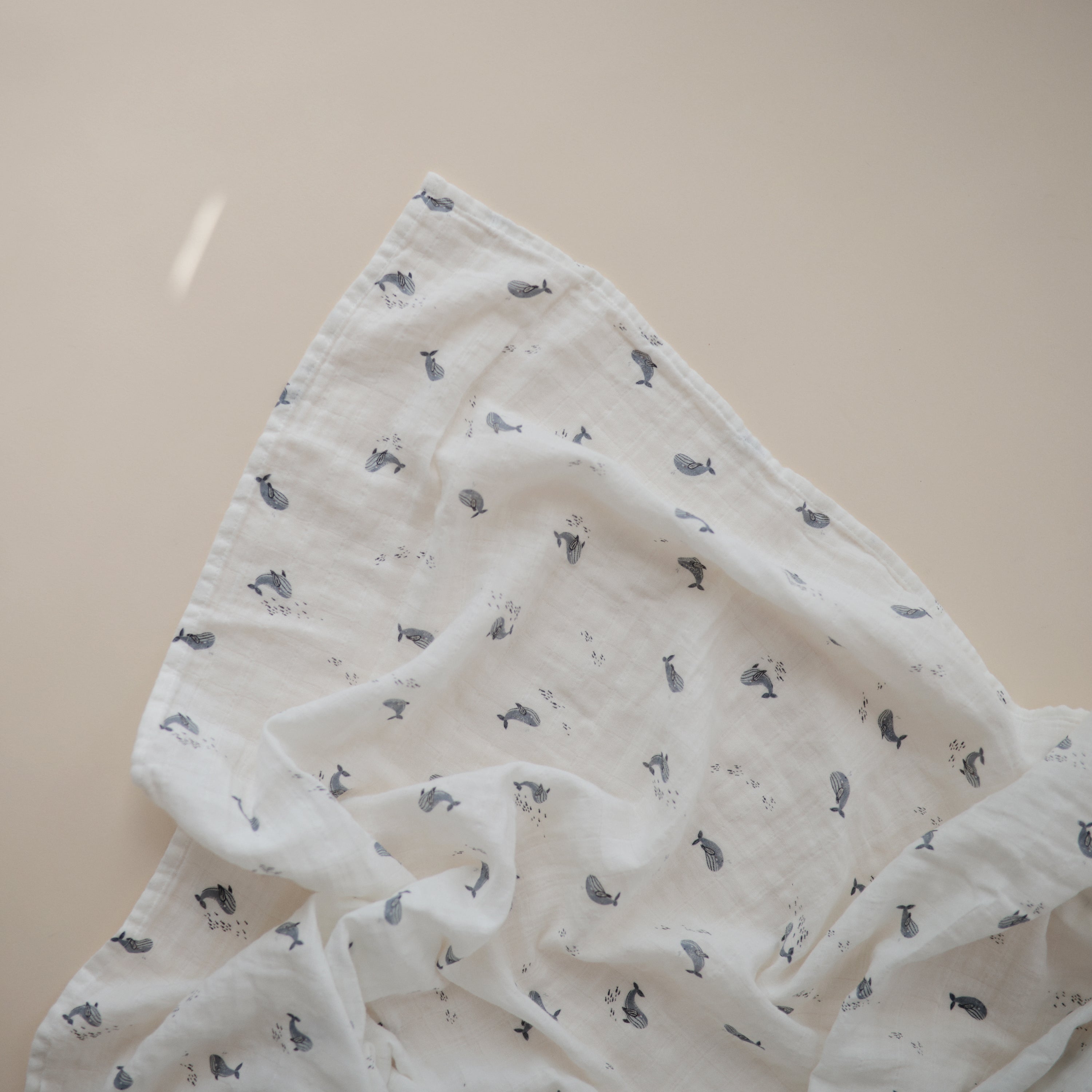 Image of Organic Cotton Muslin Swaddle Blanket