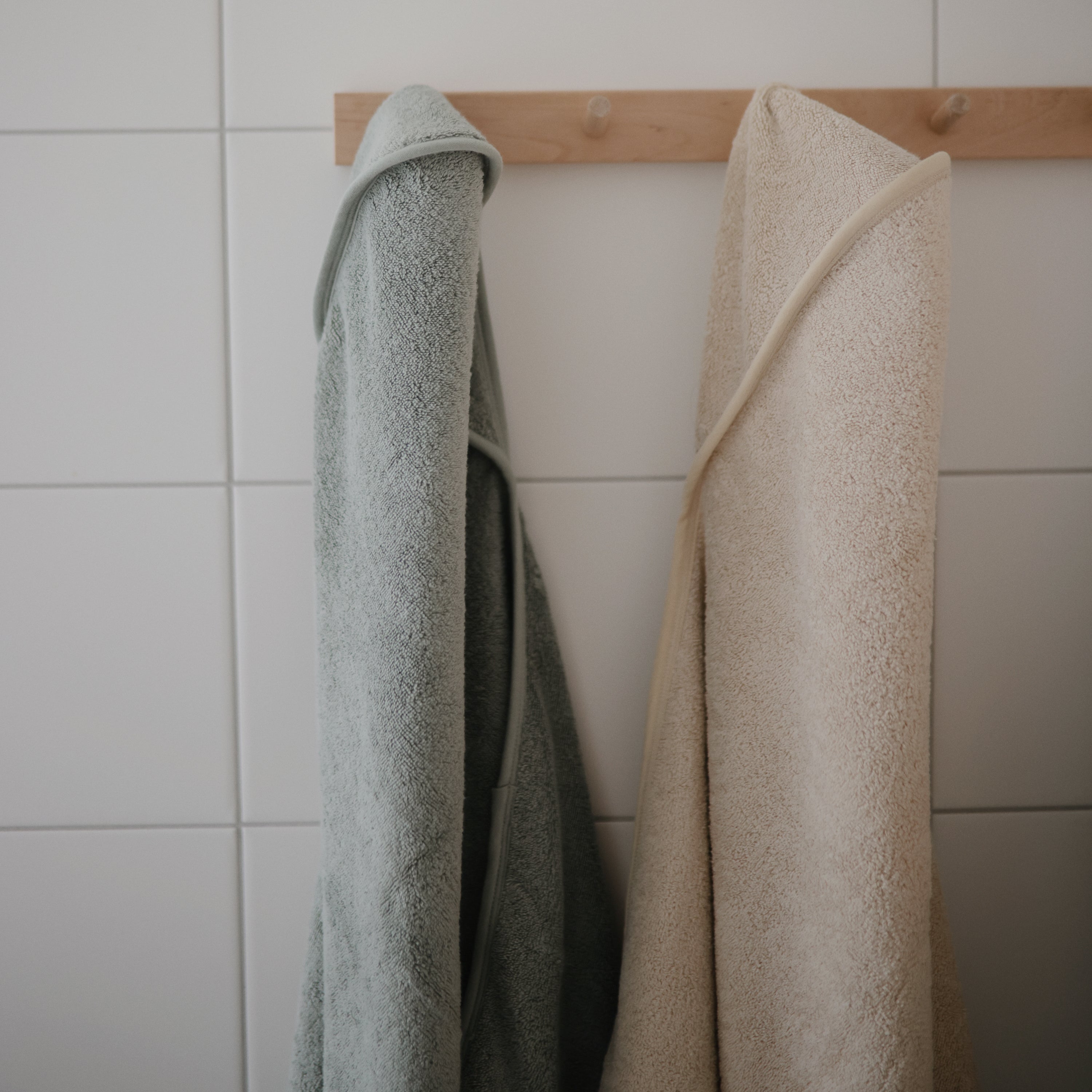 Image of Organic Cotton Baby Hooded Towel