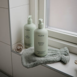 Image of Organic Cotton Bath Mitt 2-Pack