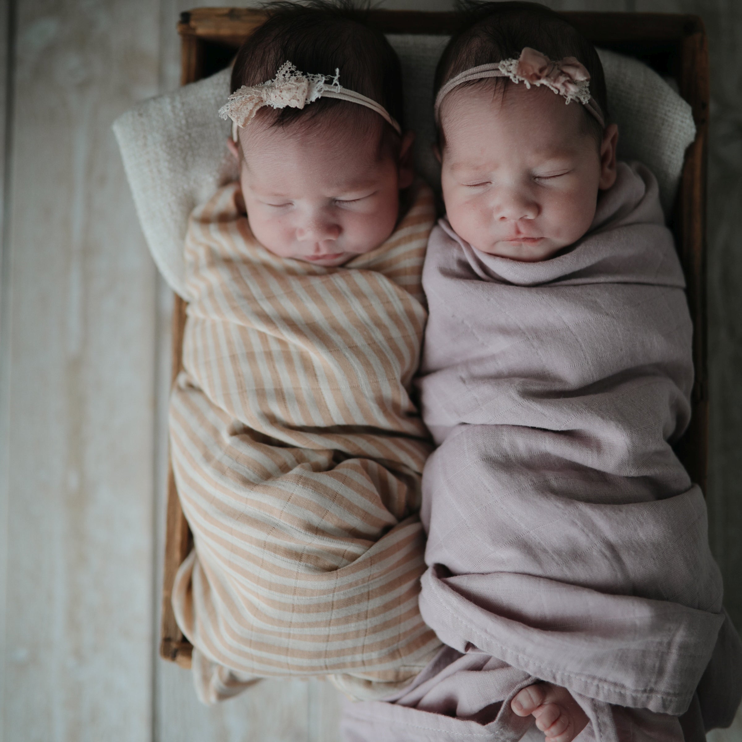 Image of Organic Cotton Muslin Swaddle Blanket