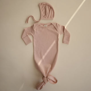 Ribbed Baby Bonnet