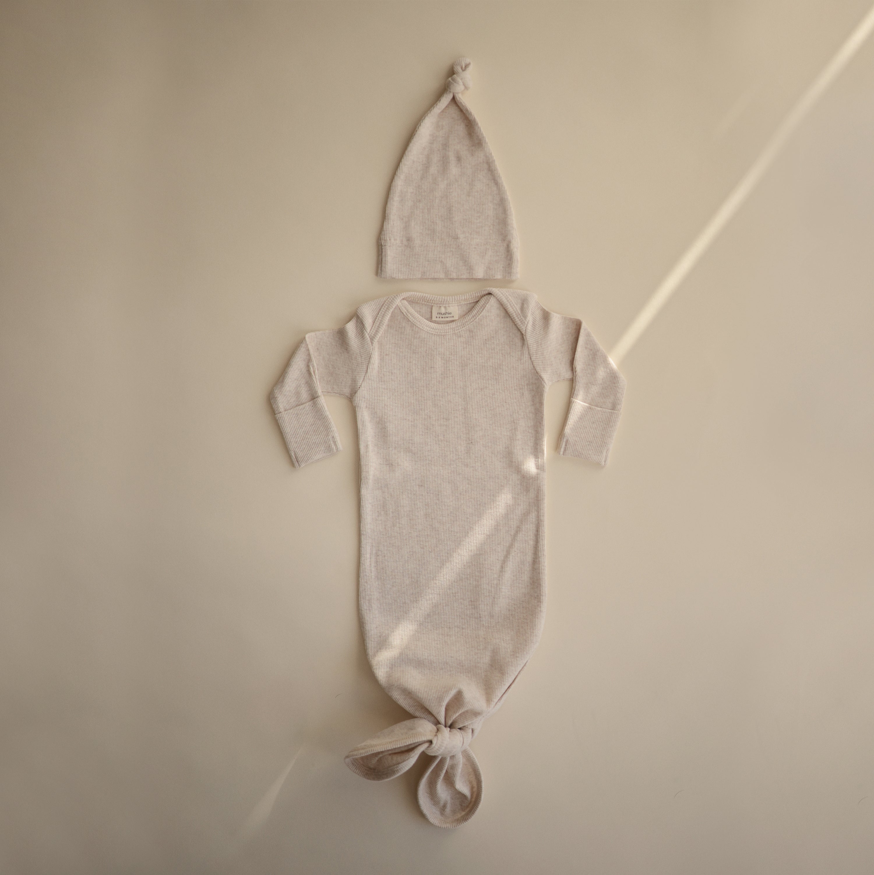 Image of Ribbed Baby Beanie