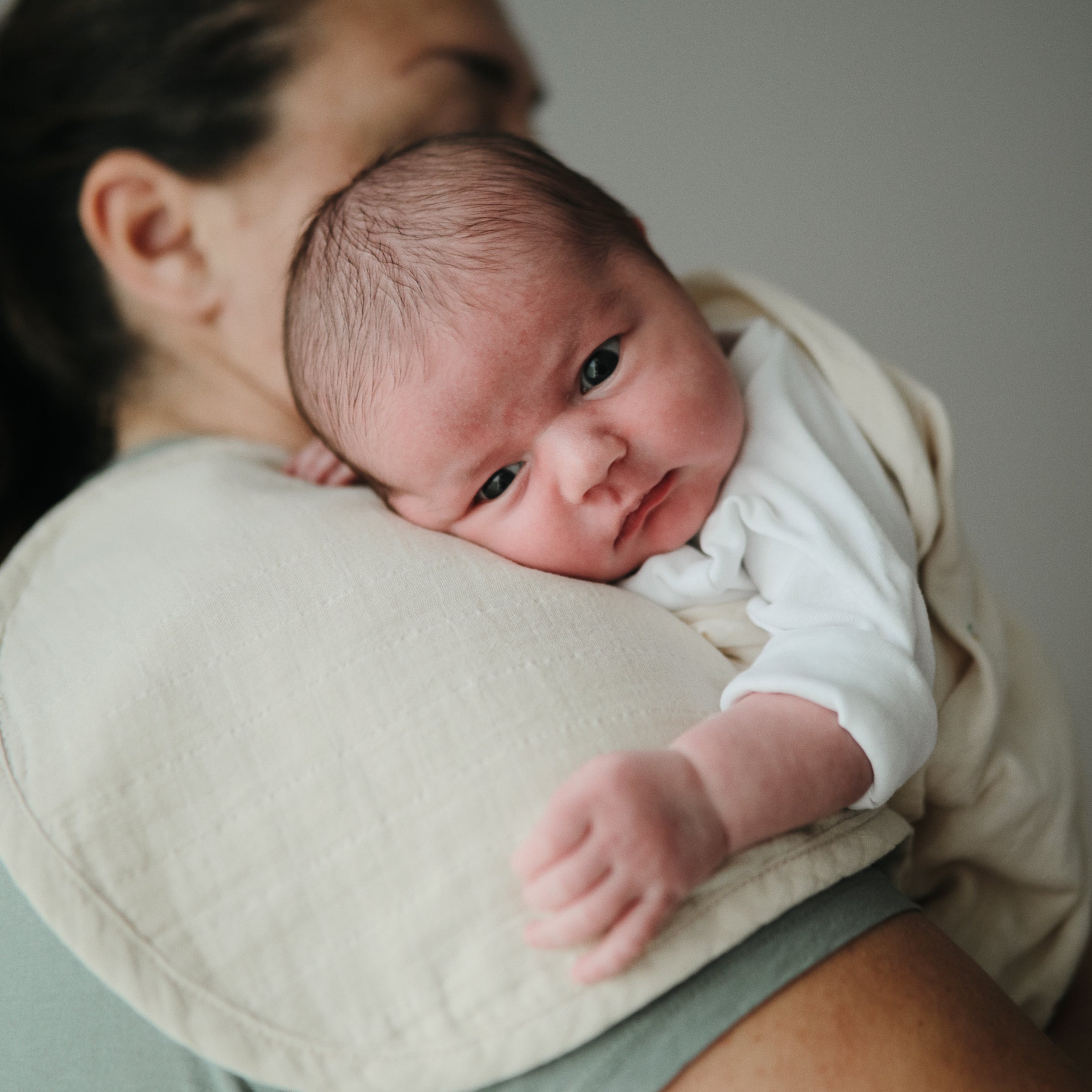 Image of Organic Cotton Muslin Burp Cloth 2-Pack