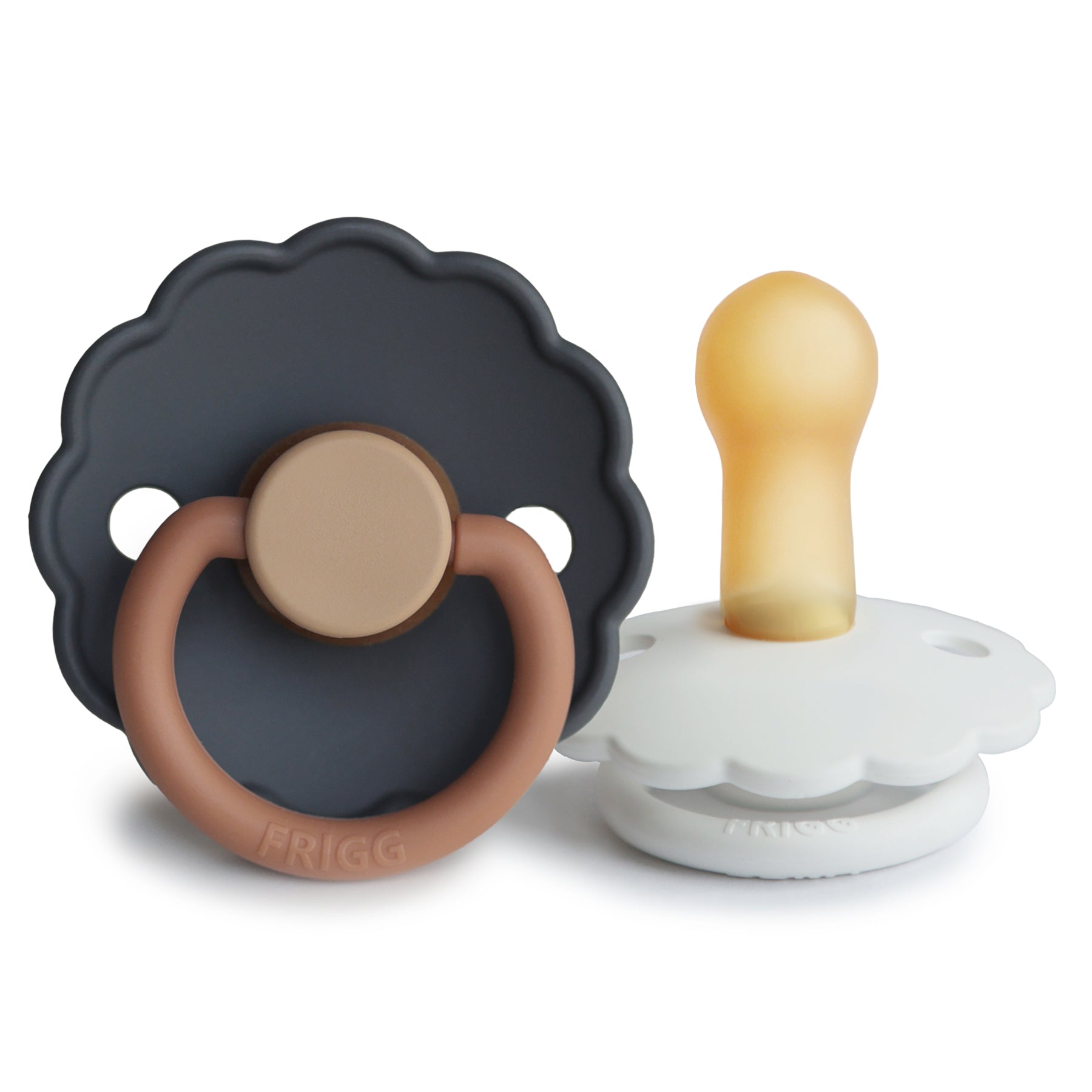 Image of FRIGG Daisy Natural Rubber Pacifier 2-Pack