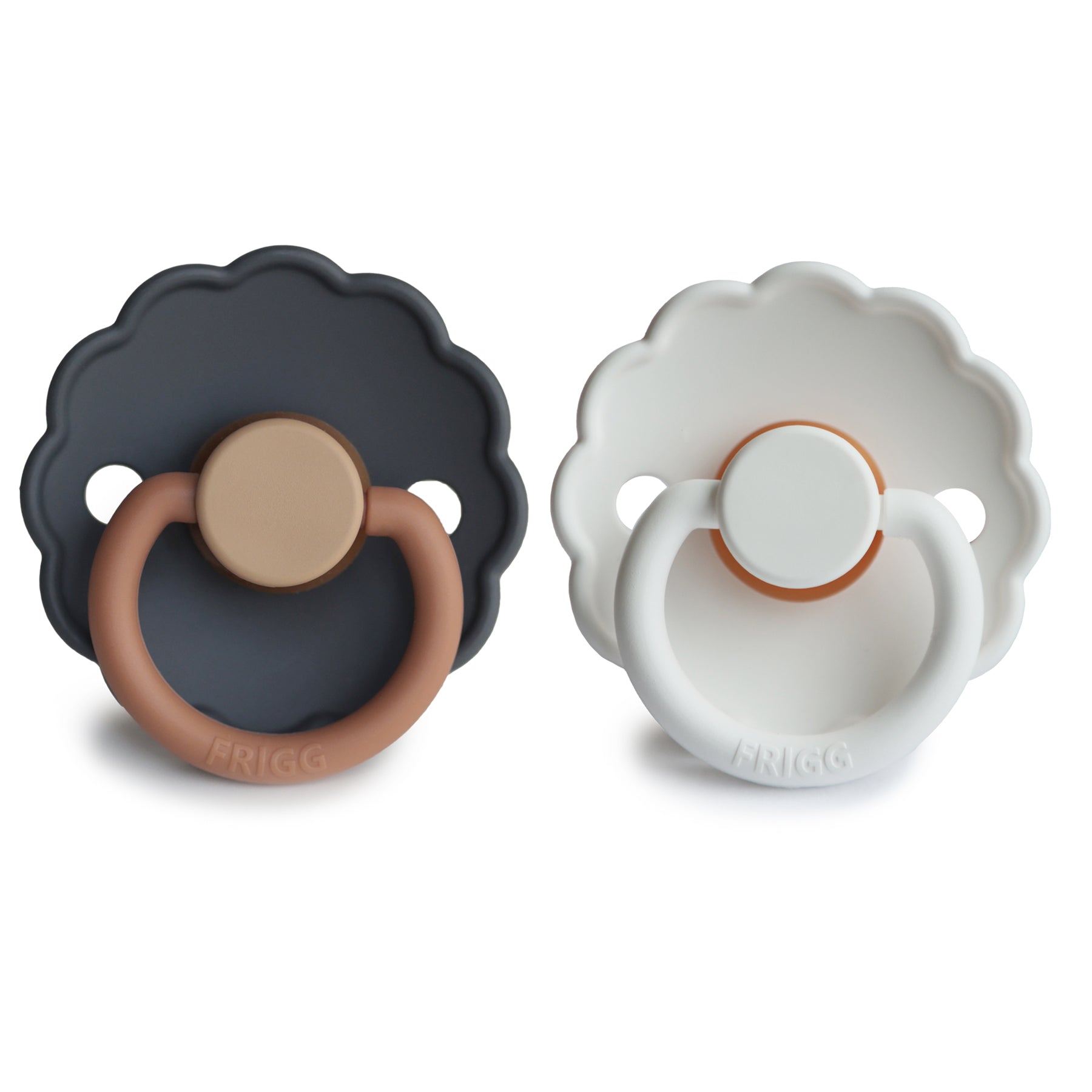 Image of FRIGG Daisy Natural Rubber Pacifier 2-Pack