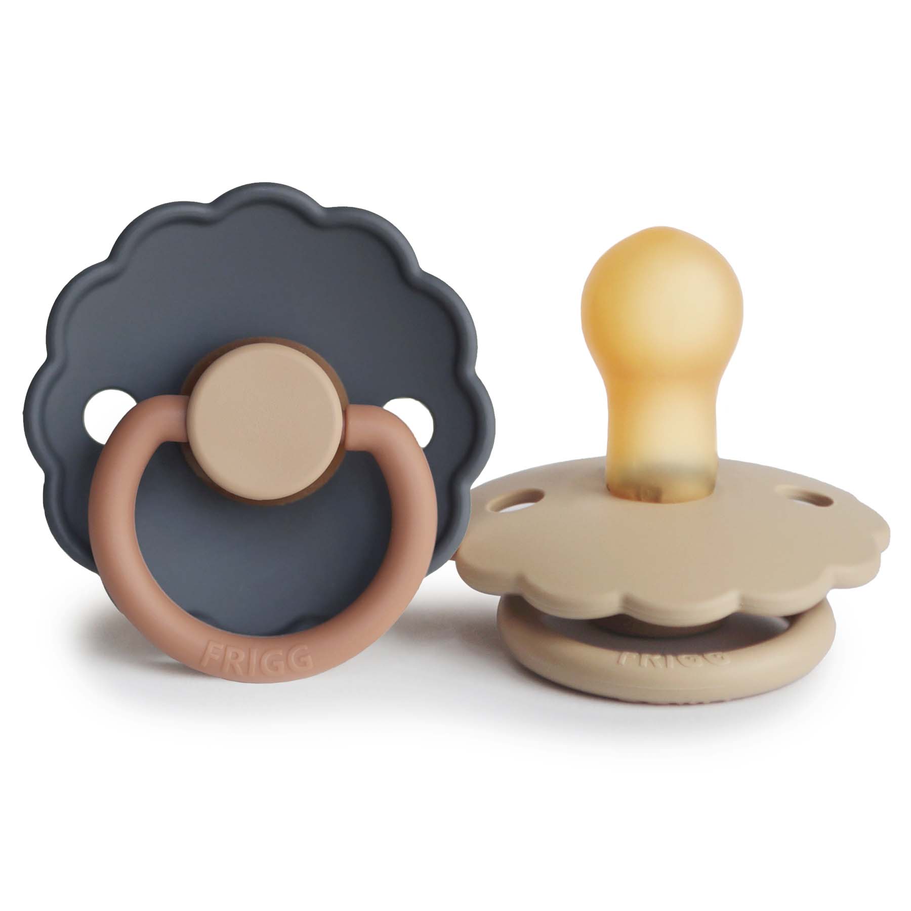Image of FRIGG Daisy Natural Rubber Pacifier 2-Pack