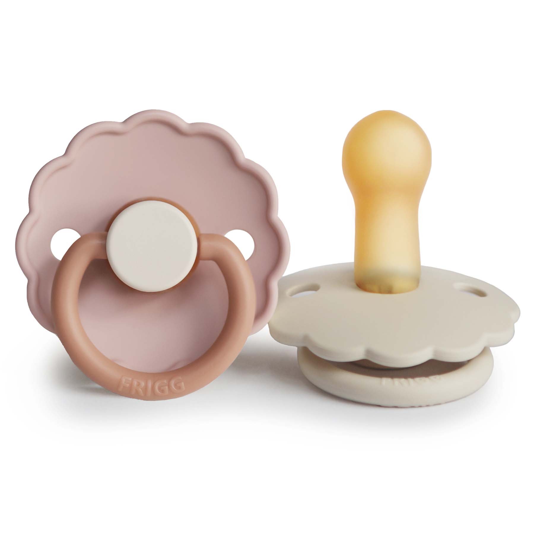 Image of FRIGG Daisy Natural Rubber Pacifier 2-Pack