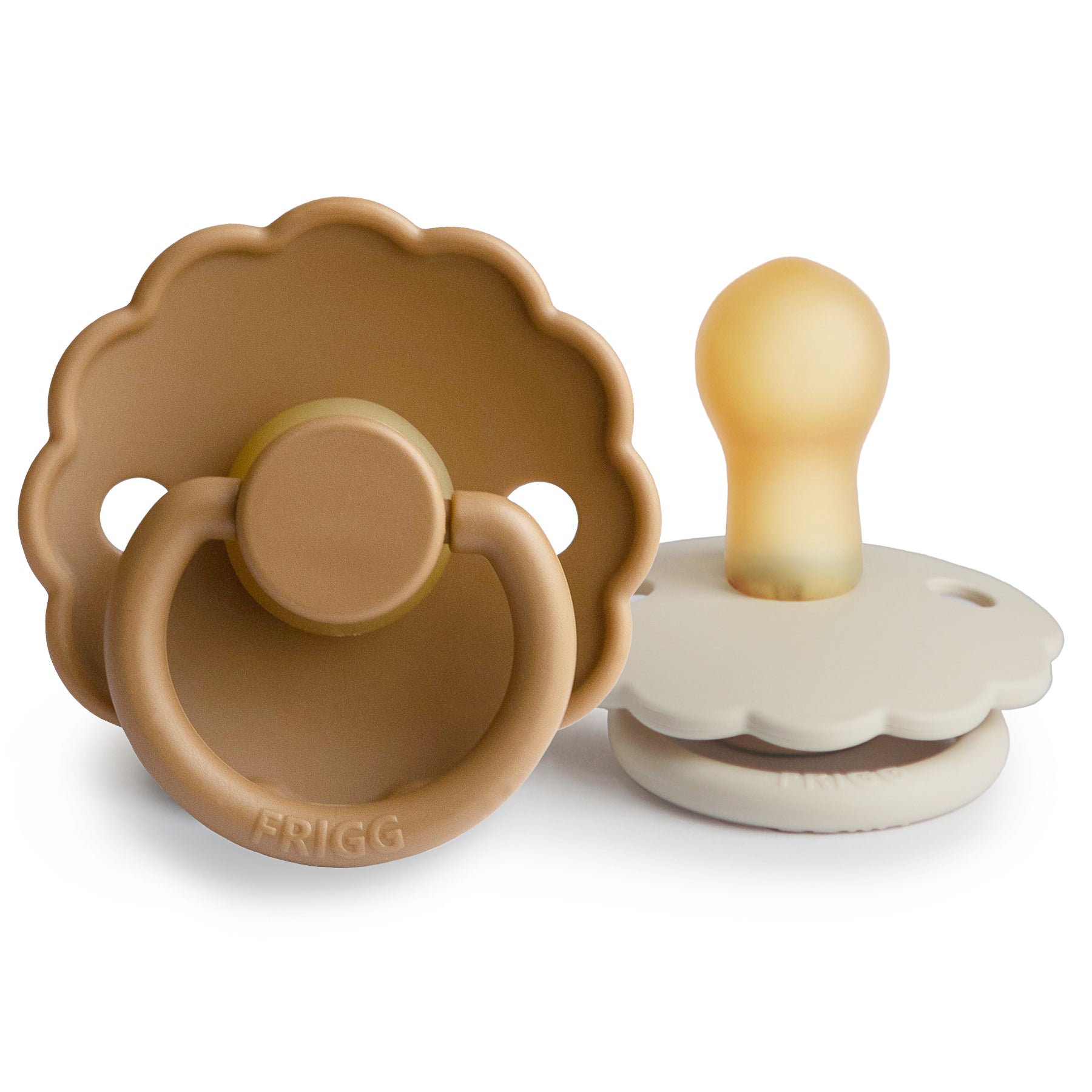 Image of FRIGG Daisy Natural Rubber Pacifier 2-Pack