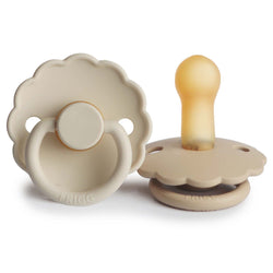 Image of FRIGG Daisy Natural Rubber Pacifier 2-Pack