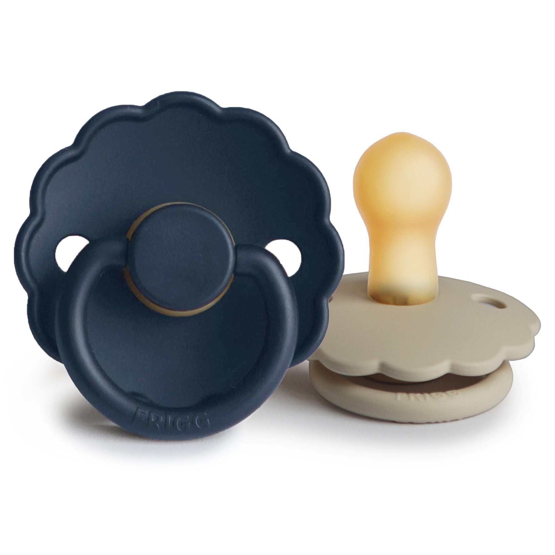 Image of FRIGG Daisy Natural Rubber Pacifier 2-Pack
