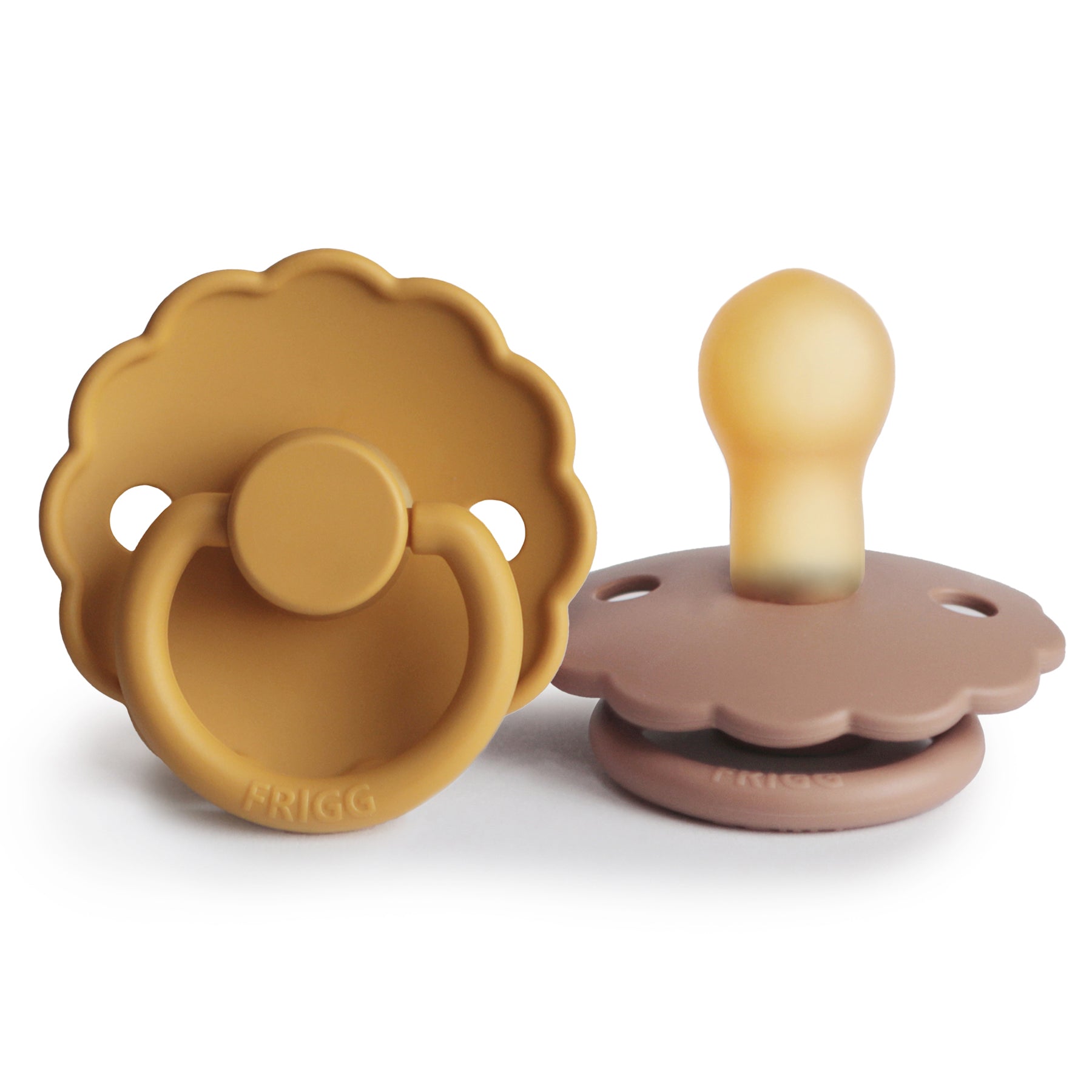 Image of FRIGG Daisy Natural Rubber Pacifier 2-Pack