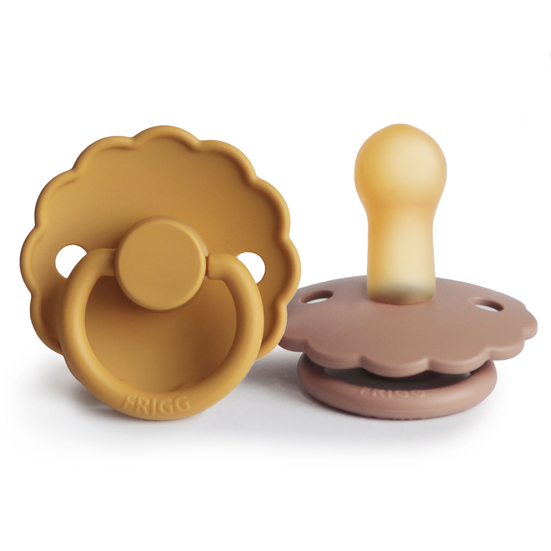 Image of FRIGG Daisy Natural Rubber Pacifier 2-Pack