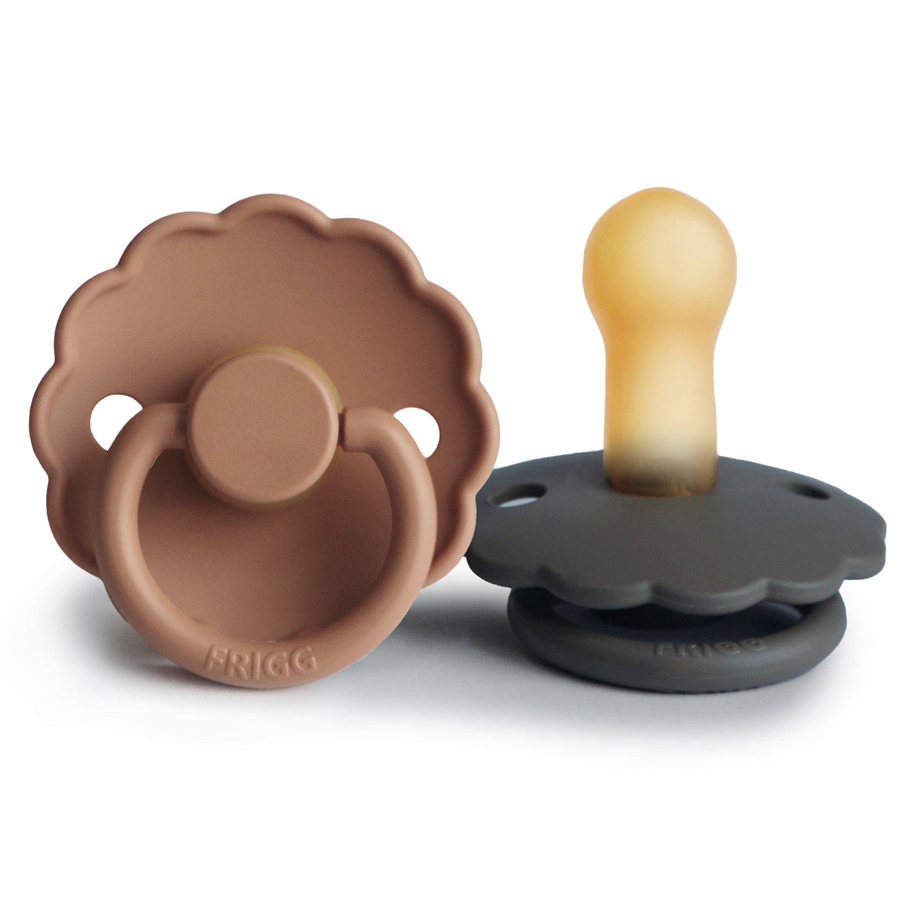 Image of FRIGG Daisy Natural Rubber Pacifier 2-Pack