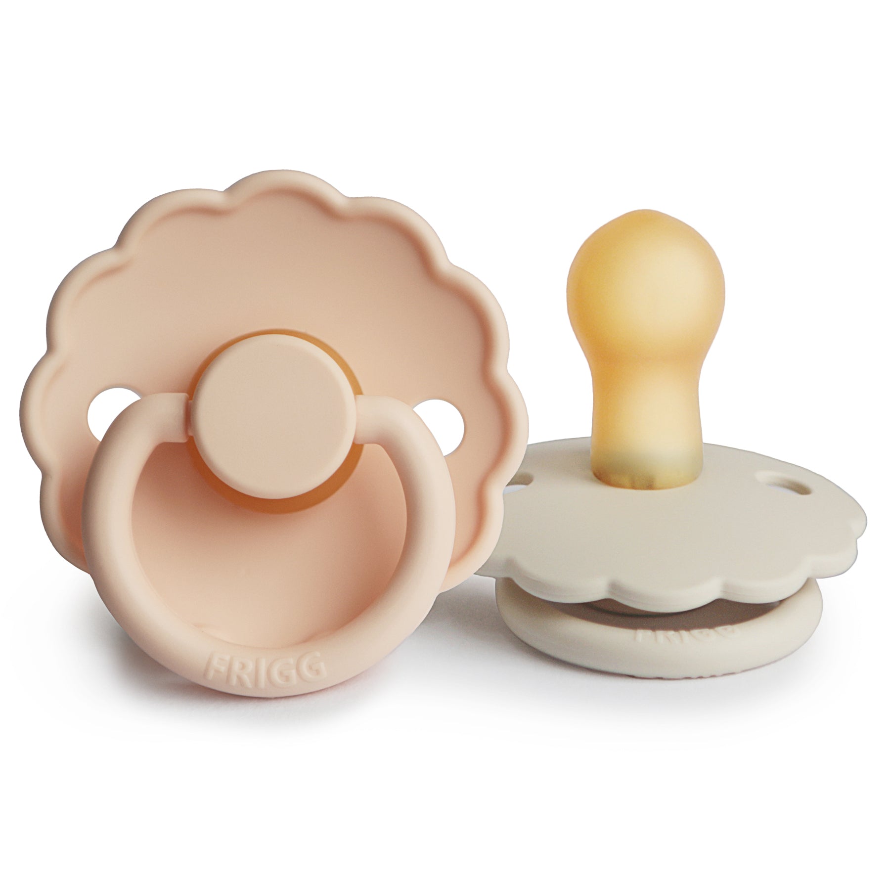 Image of FRIGG Daisy Natural Rubber Pacifier 2-Pack
