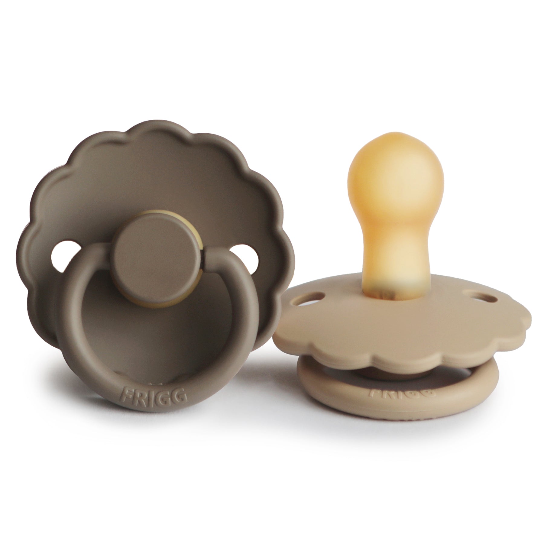 Image of FRIGG Daisy Natural Rubber Pacifier 2-Pack