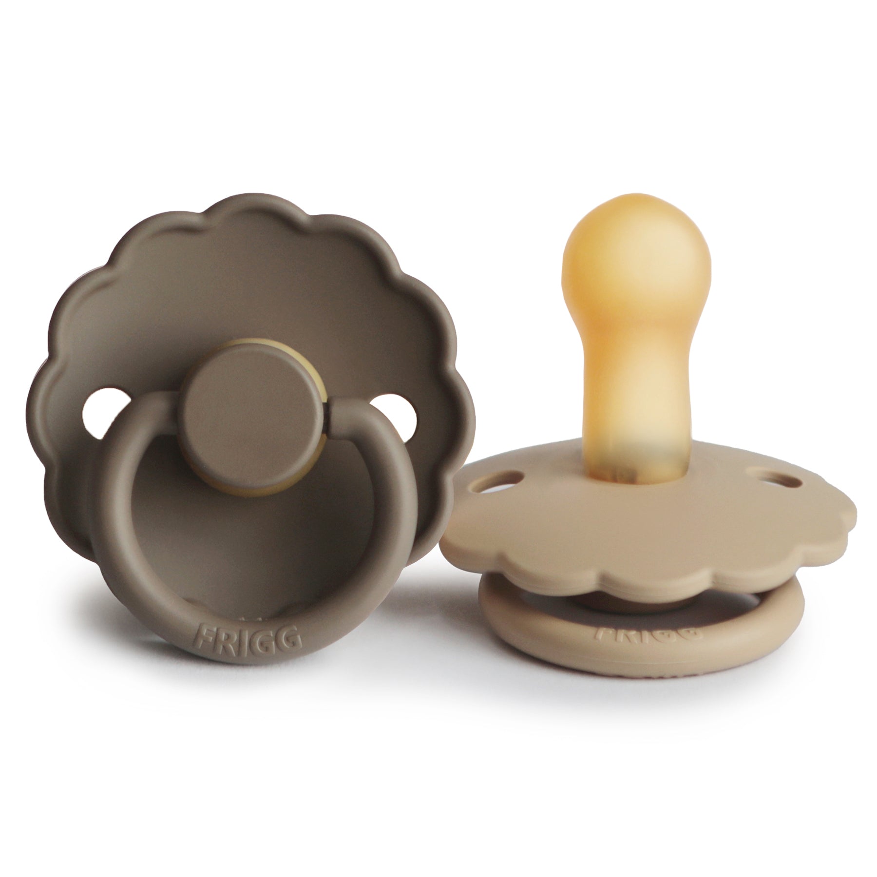 Image of FRIGG Daisy Natural Rubber Pacifier 2-Pack