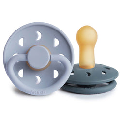 Image of FRIGG Moon Natural Rubber Pacifier 2-Pack