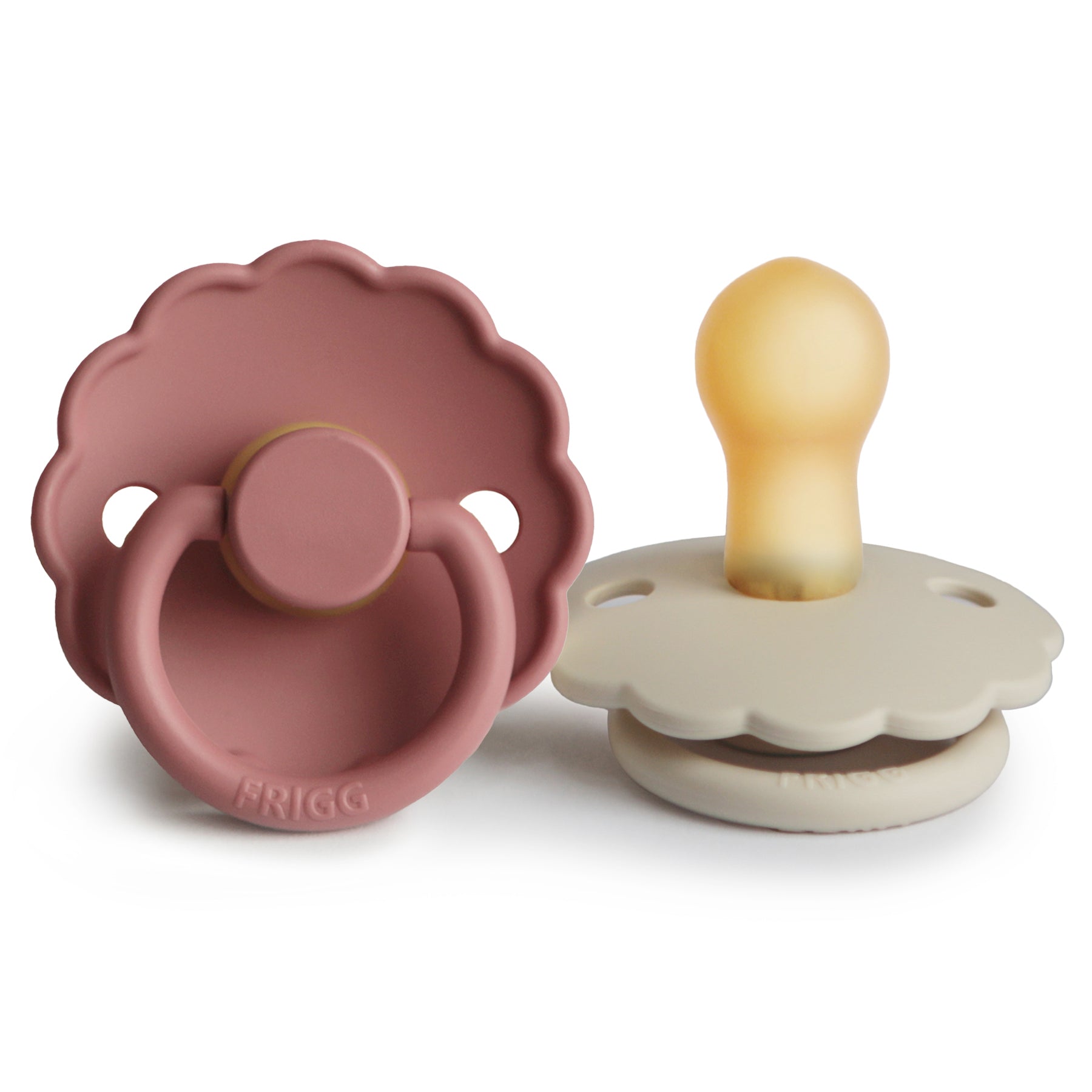 Image of FRIGG Daisy Natural Rubber Pacifier 2-Pack
