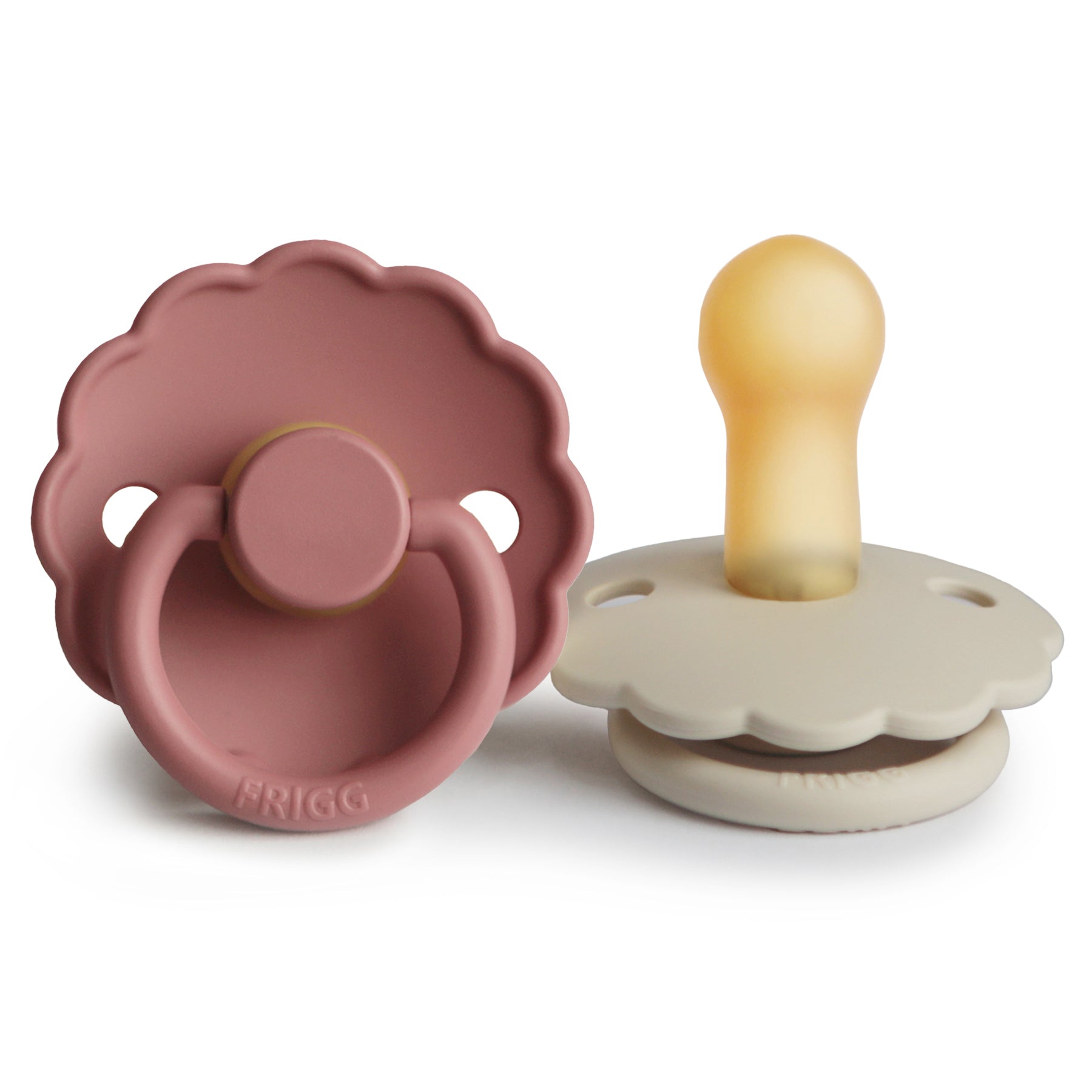 Image of FRIGG Daisy Natural Rubber Pacifier 2-Pack