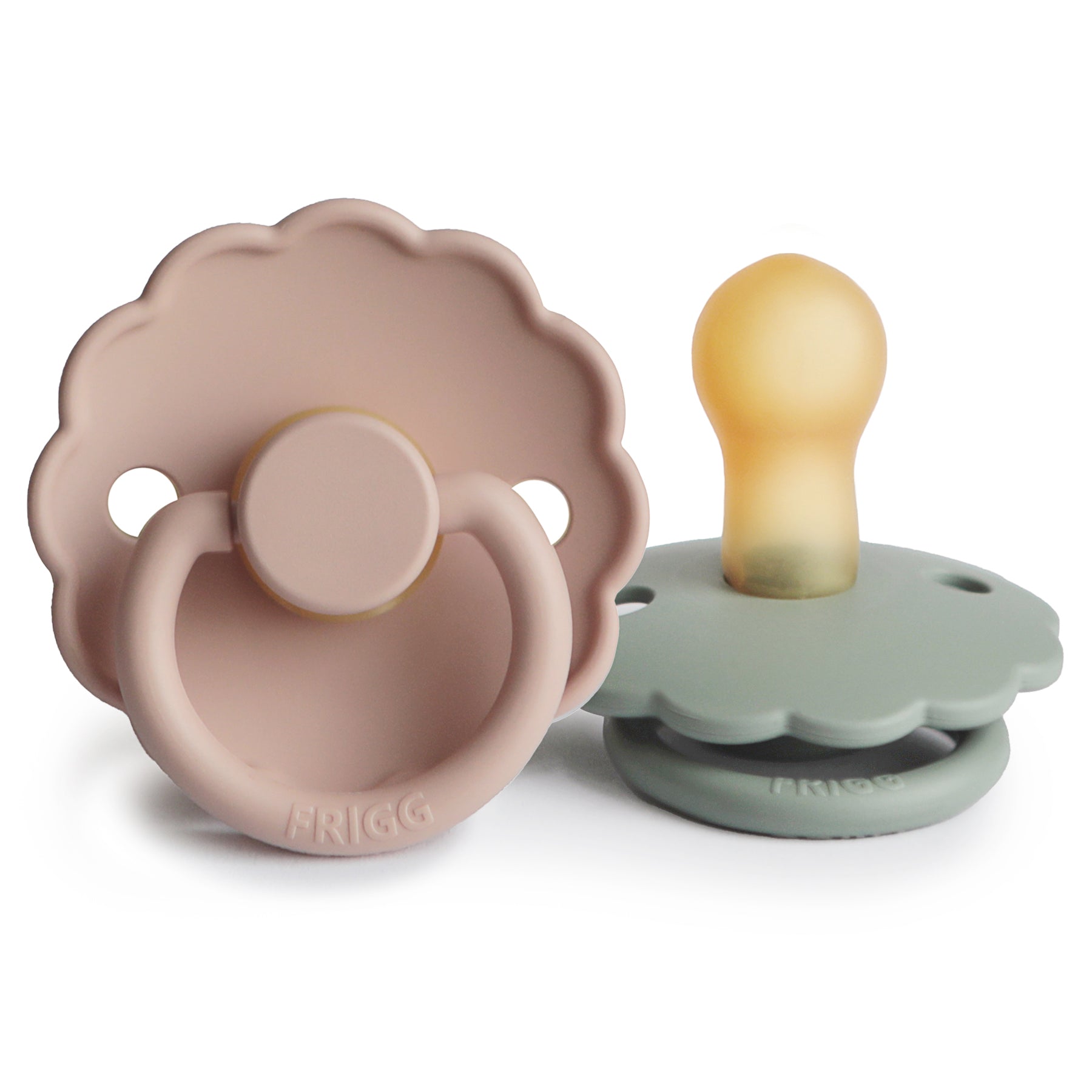 Image of FRIGG Daisy Natural Rubber Pacifier 2-Pack