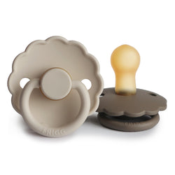 Image of FRIGG Daisy Natural Rubber Pacifier 2-Pack