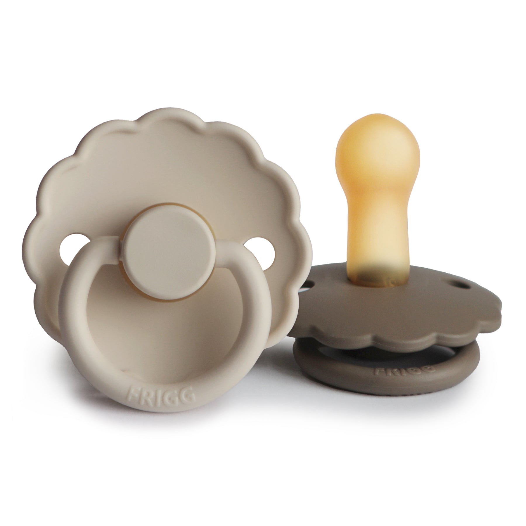 Image of FRIGG Daisy Natural Rubber Pacifier 2-Pack