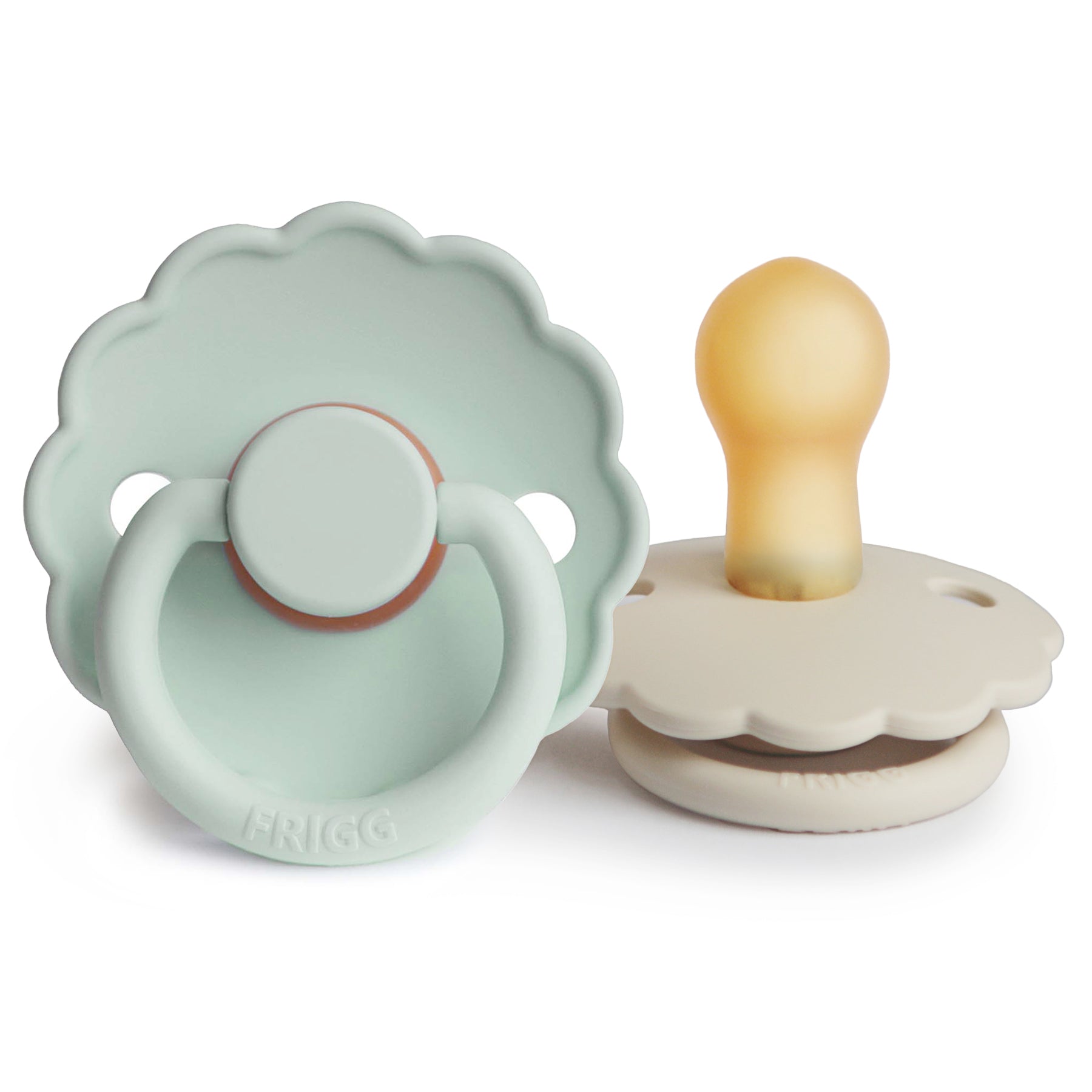 Image of FRIGG Daisy Natural Rubber Pacifier 2-Pack