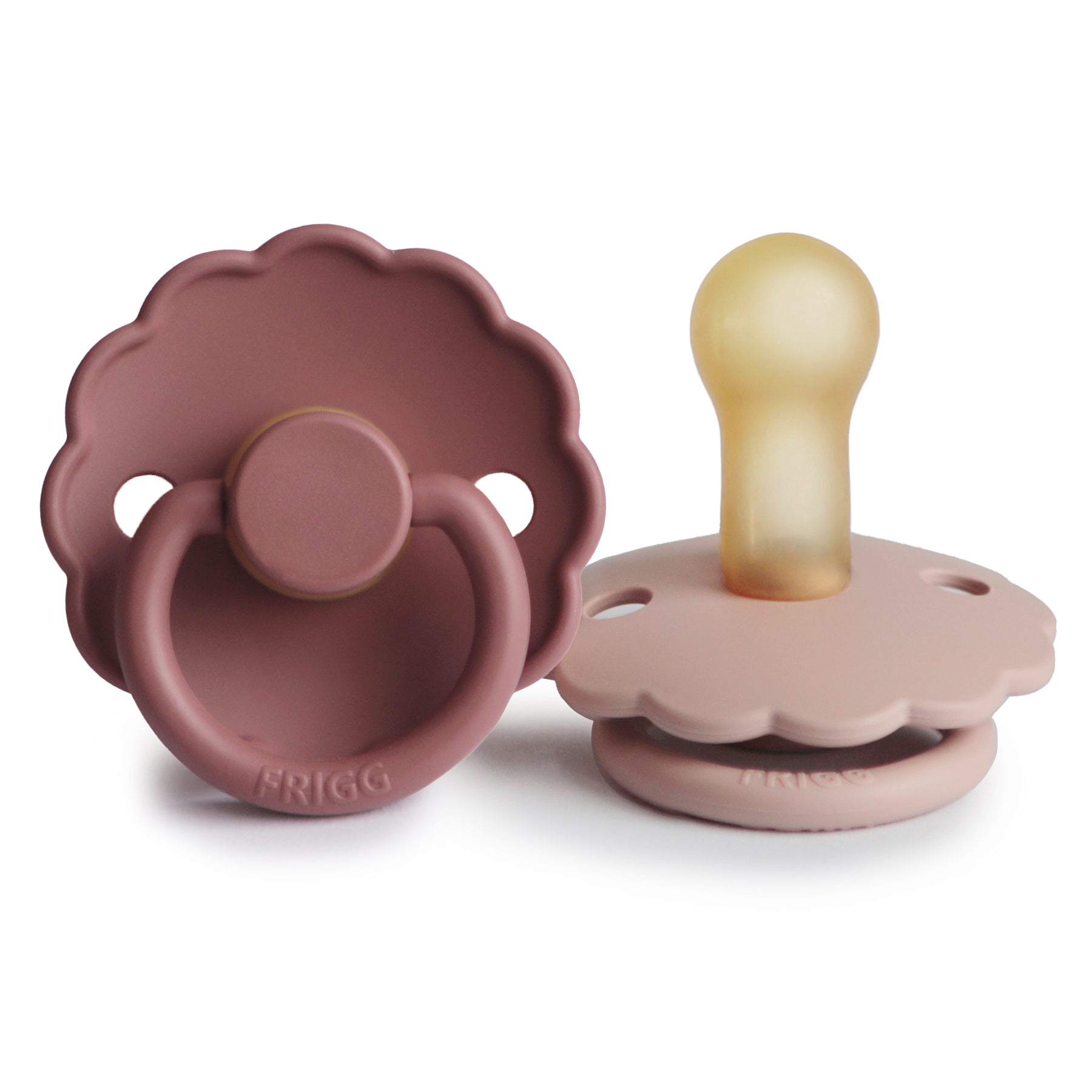 Image of FRIGG Daisy Natural Rubber Pacifier 2-Pack