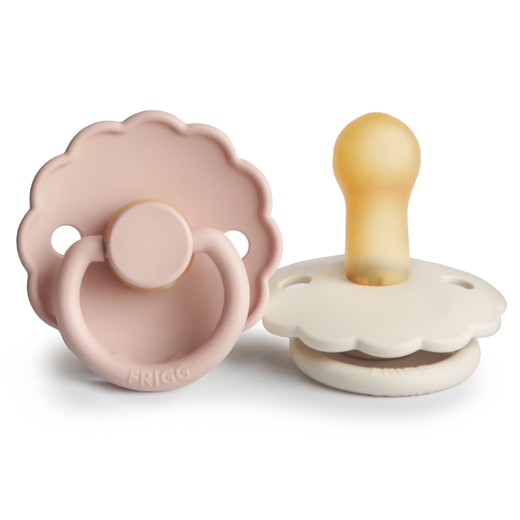 Image of FRIGG Daisy Natural Rubber Pacifier 2-Pack