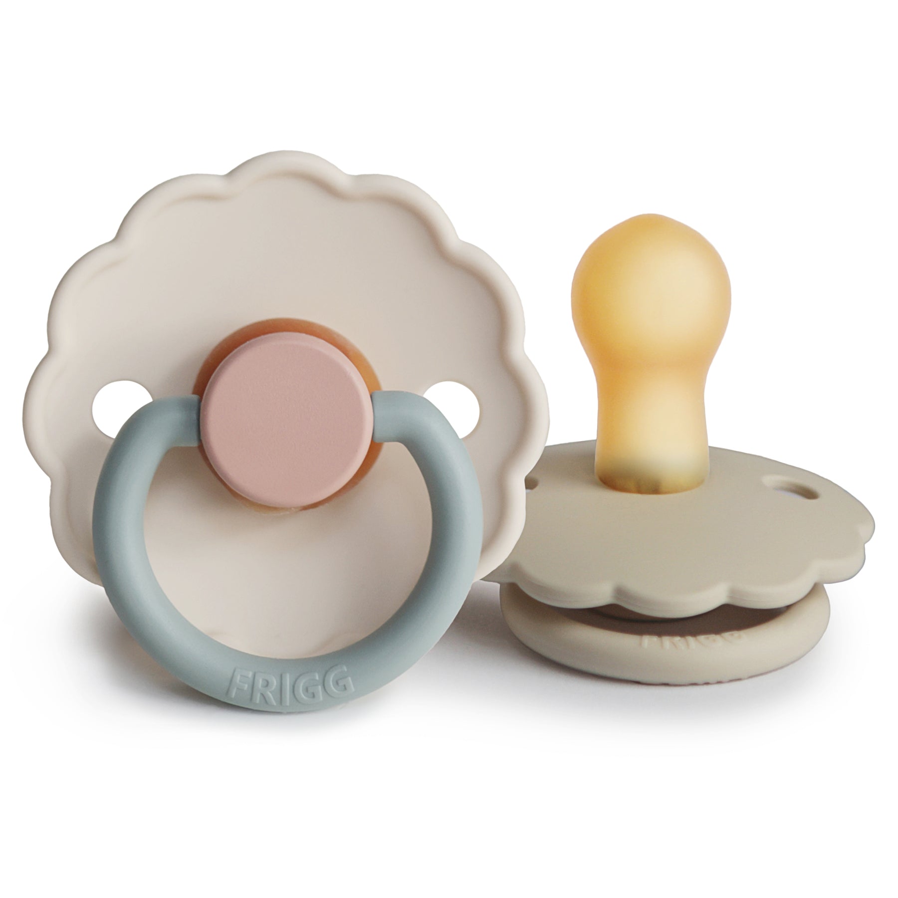 Image of FRIGG Daisy Natural Rubber Pacifier 2-Pack