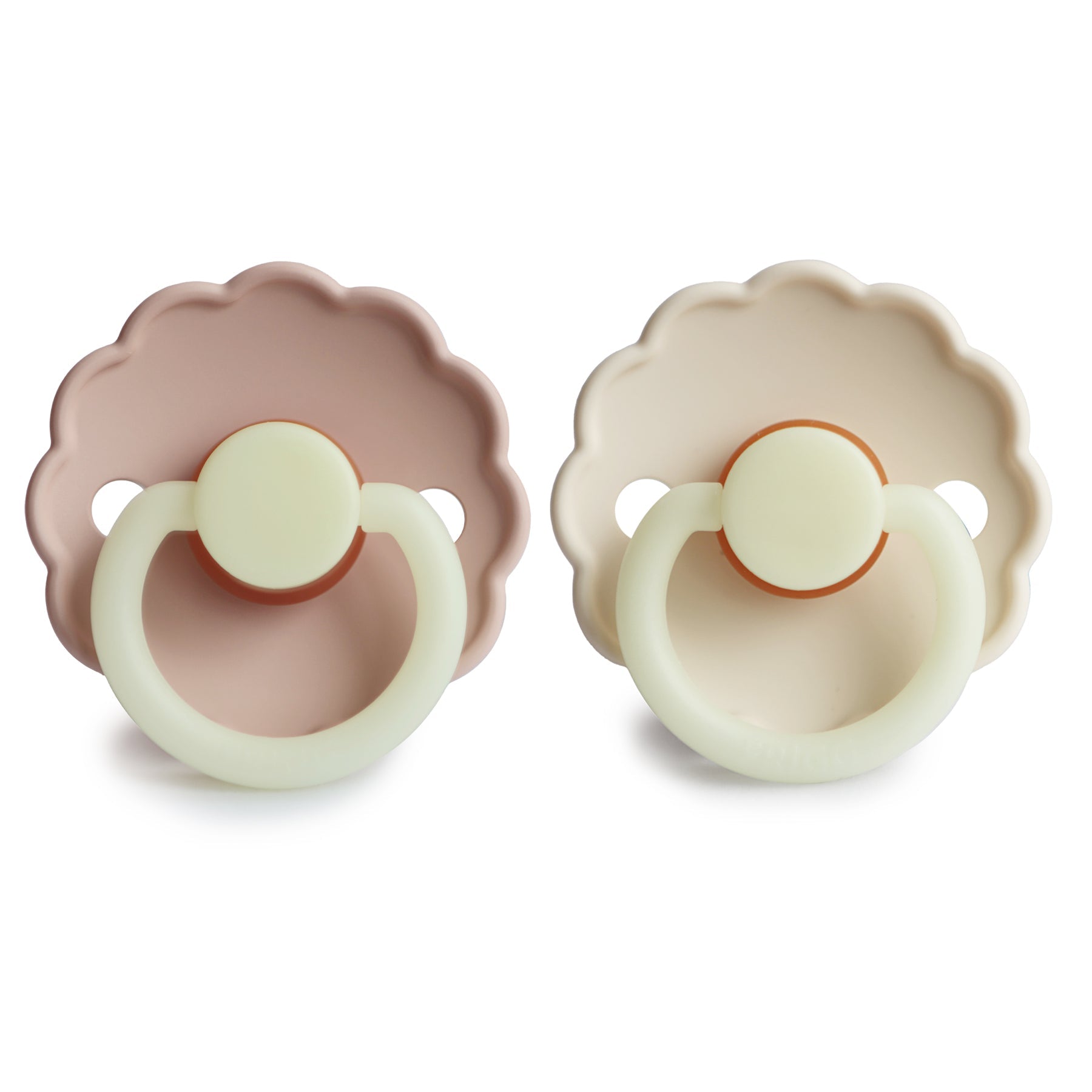 Image of FRIGG Daisy Night Natural Rubber Pacifier 2-Pack