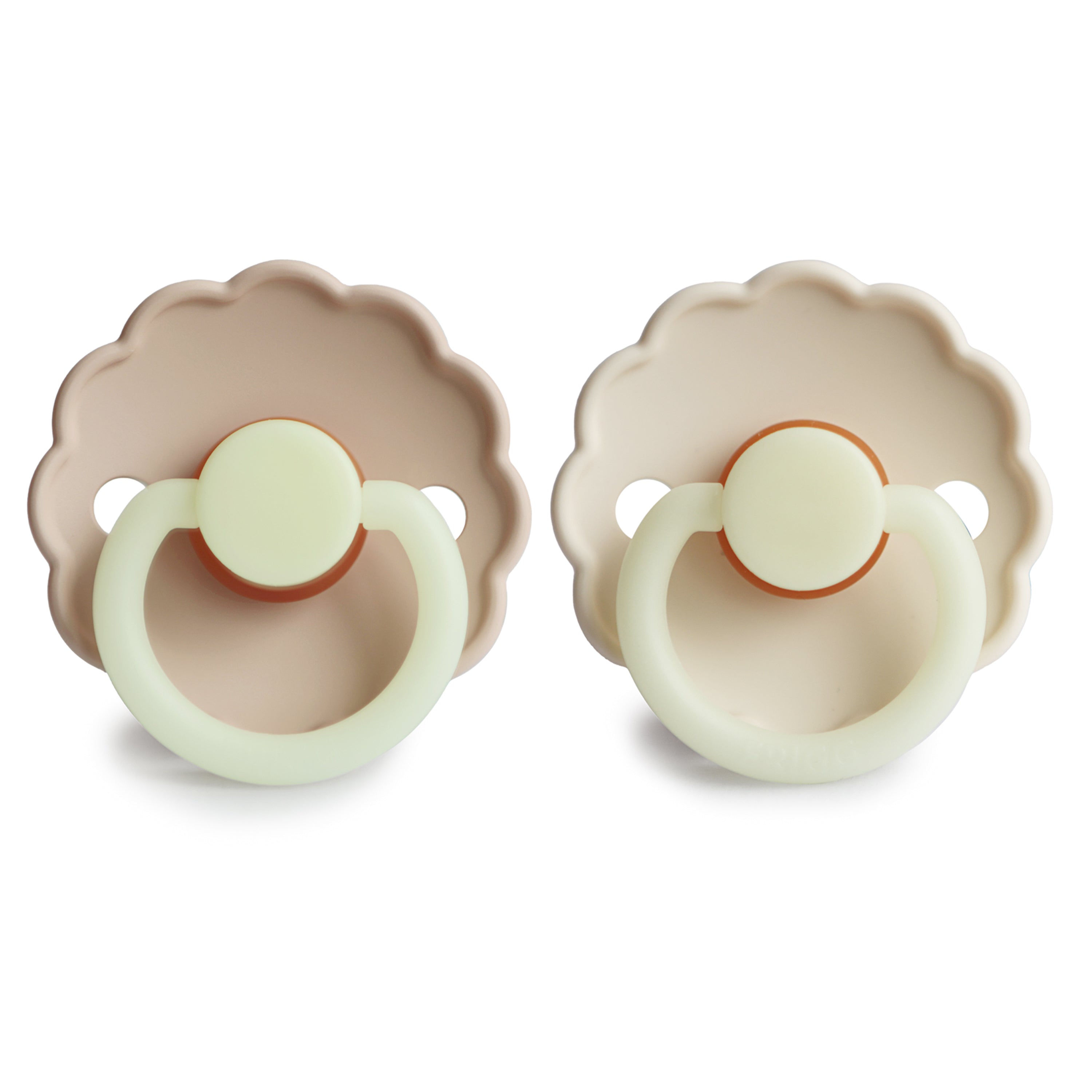 Image of FRIGG Daisy Night Natural Rubber Pacifier 2-Pack