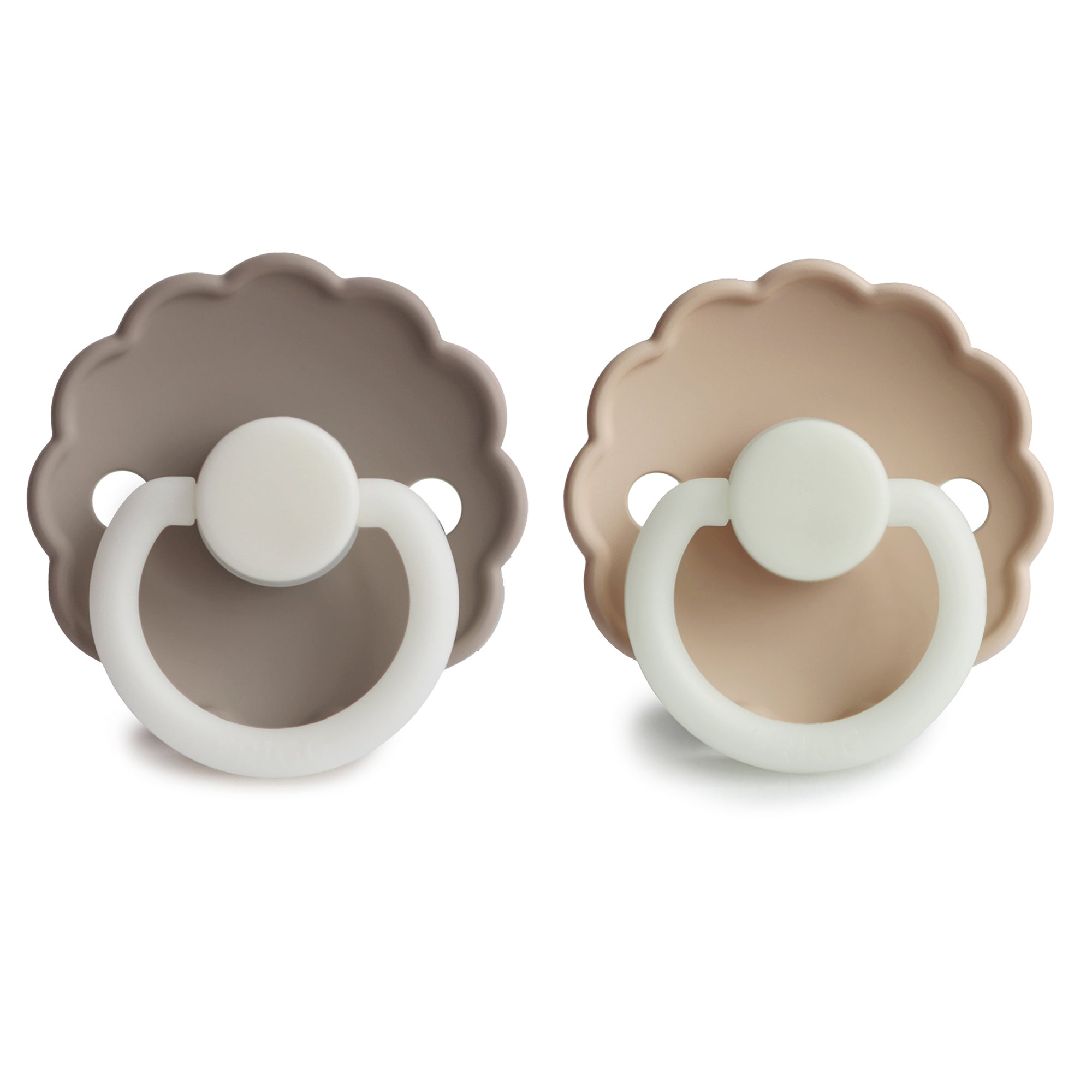 Image of FRIGG Daisy Night Silicone Pacifier 2-Pack
