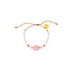 Castellano - PUL-PER Bracelet Sea Of Pearls Eyes Pink