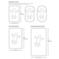 Image of Extra Soft Bassinet Muslin Crib Sheet