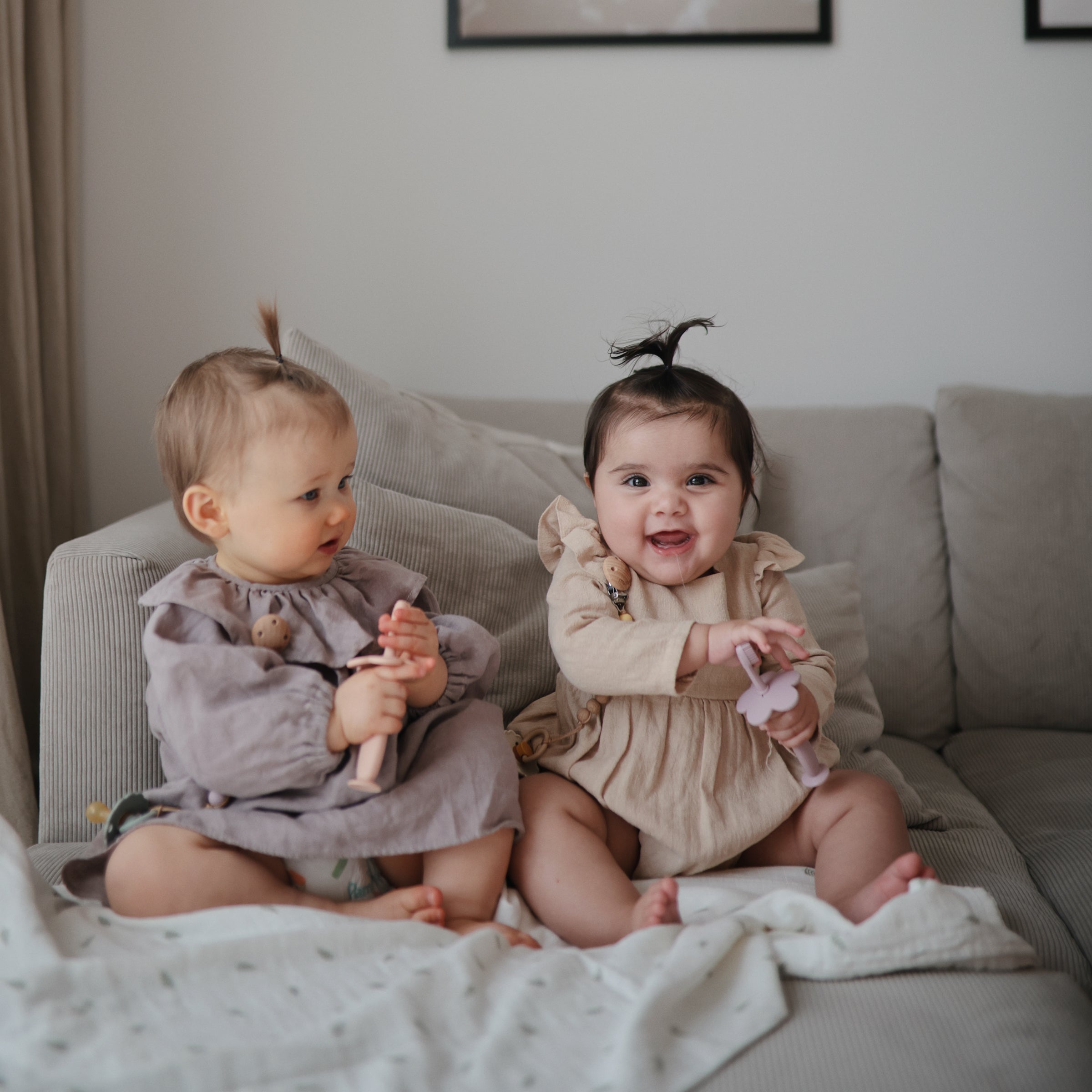 Image of Organic Cotton Muslin Swaddle Blanket