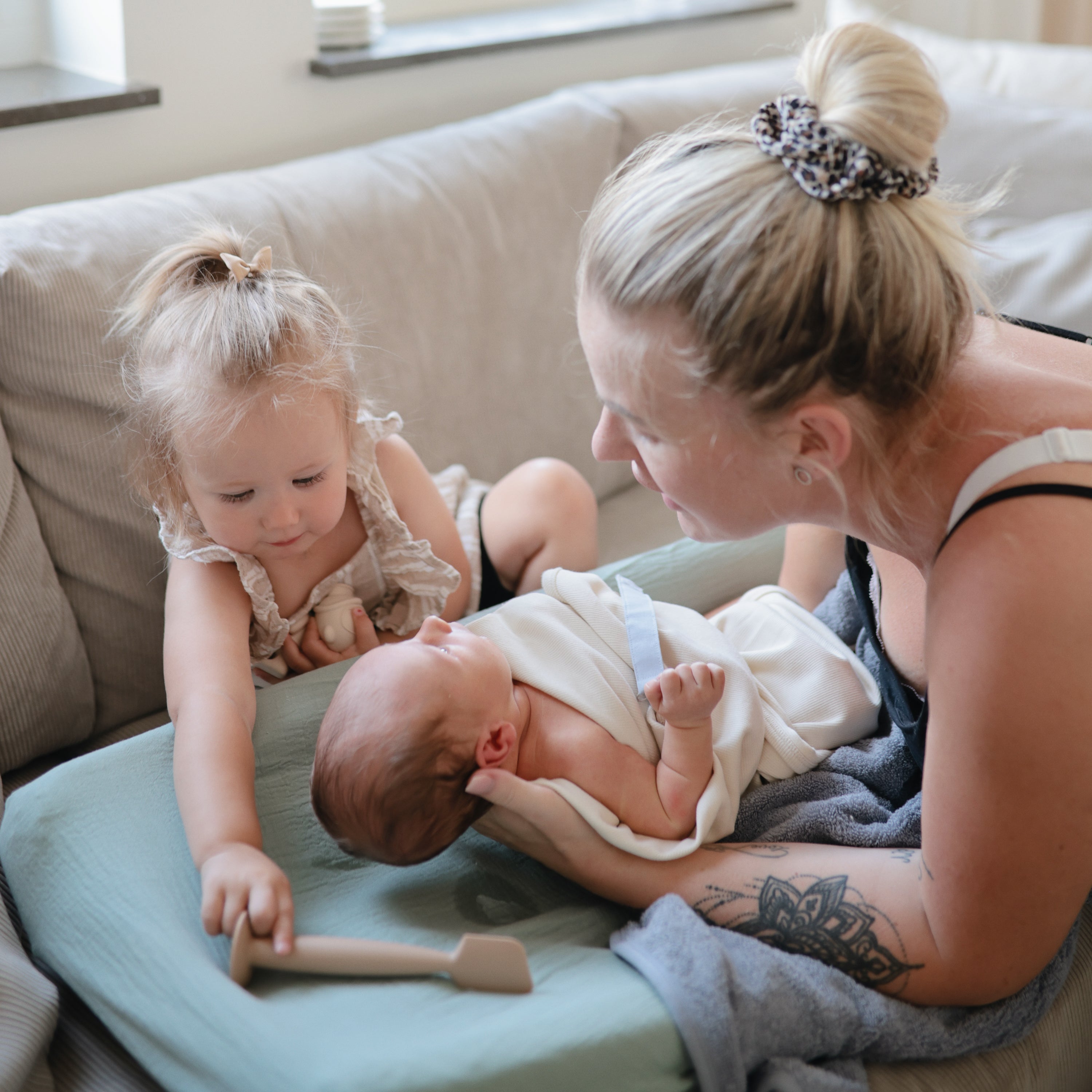 Image of Extra Soft Muslin Changing Pad Cover