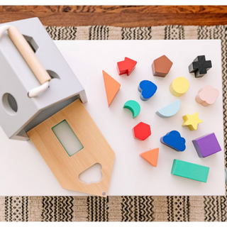 Wonder and Wise Hip Shape Wood Sorter