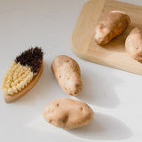 Vegetable Brush - Vegetable Scrubber, Eco-Friendly, Plastic Free, Compostable