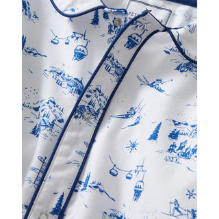 Baby's Twill Cambridge Romper In Chalet Toile