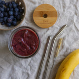 Bamboo Mason Jar Lid