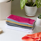 Reusable Paper Towels - 100% Organic Cotton, 12 or 24 Pack