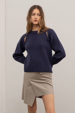Cutout Sweater
