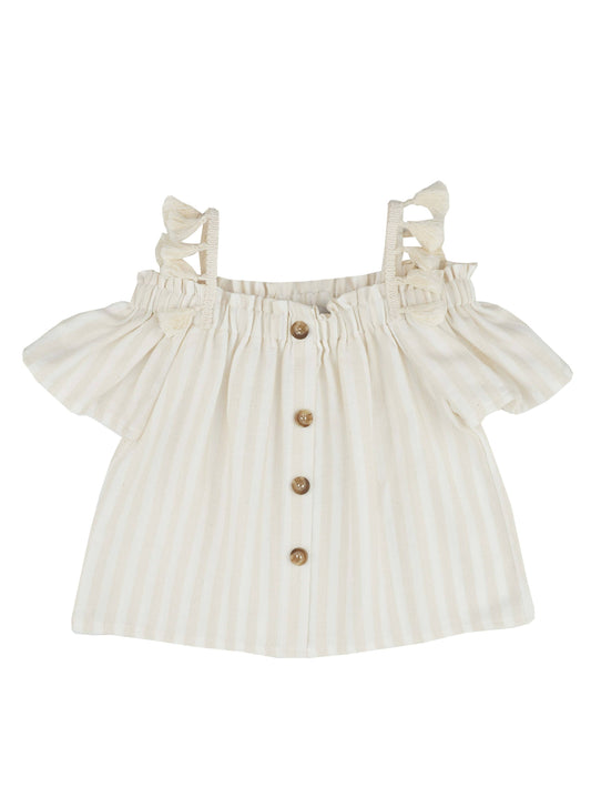 Lara Kids - Blouse écrue 3907