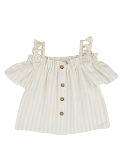 Image of Lara Kids - Blouse écrue 3907