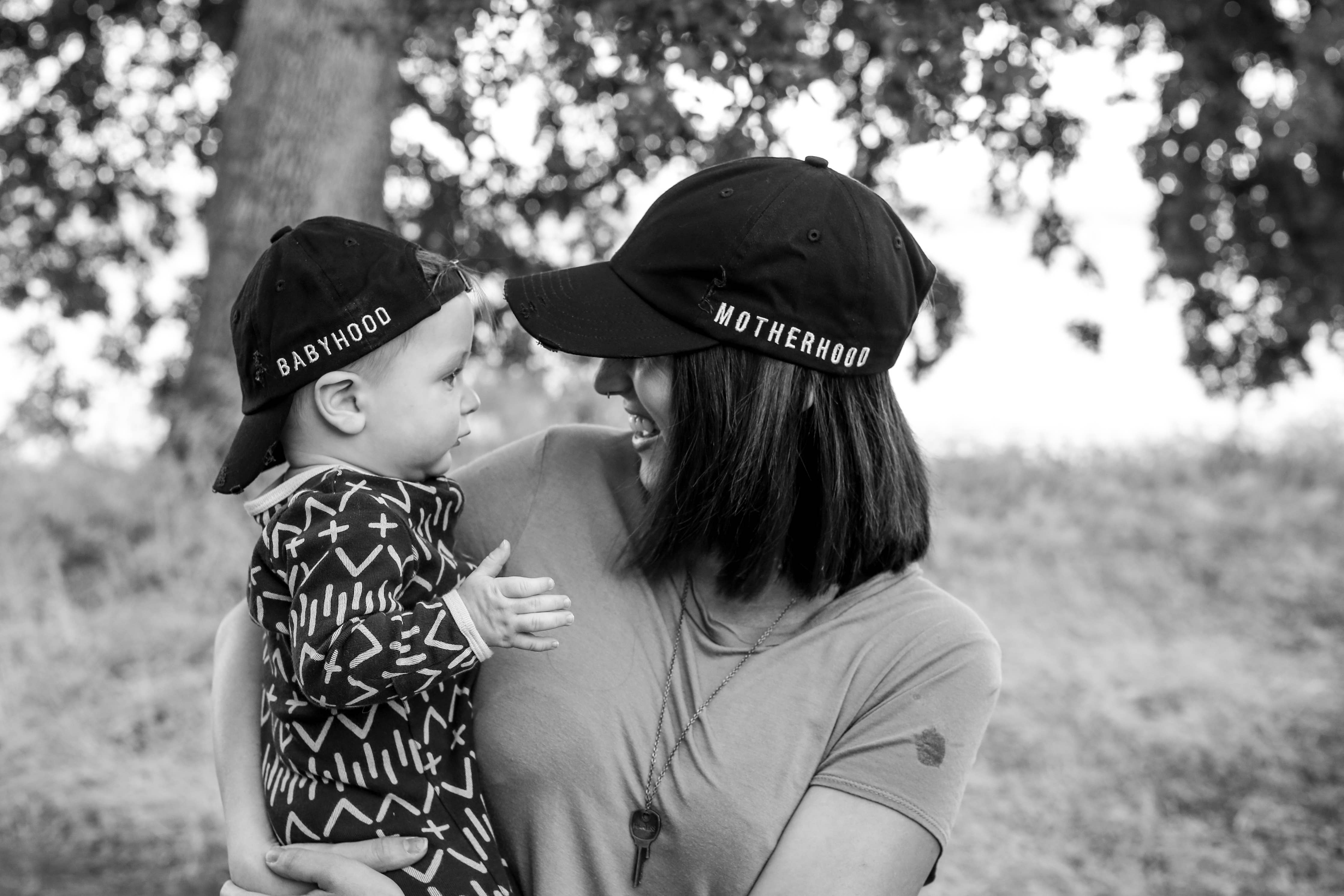 to: little arrows - Mommy and Me Hats: Fatherhood