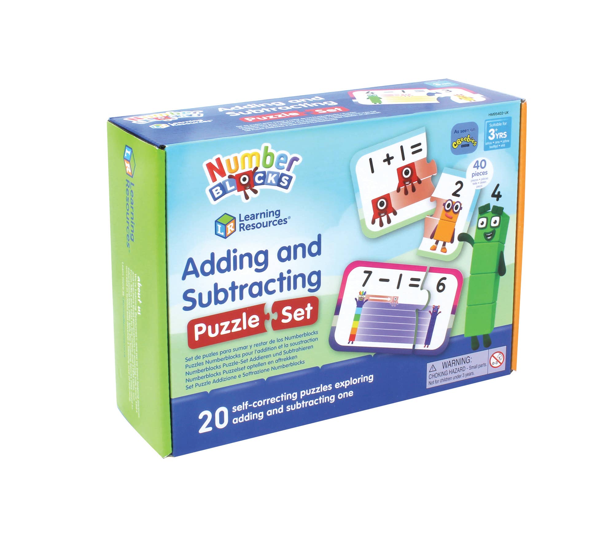 Learning Resources - Numberblocks Adding and Subtracting Puzzle Set